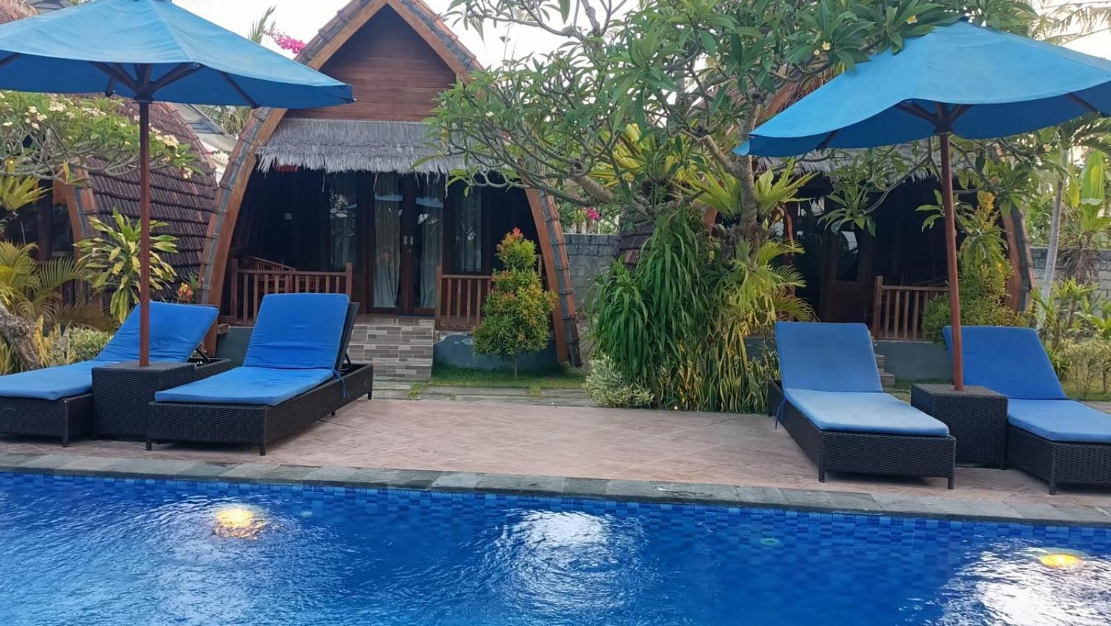 Kelingking Tatakan Bungalow Villa Batumadeg Esterno foto